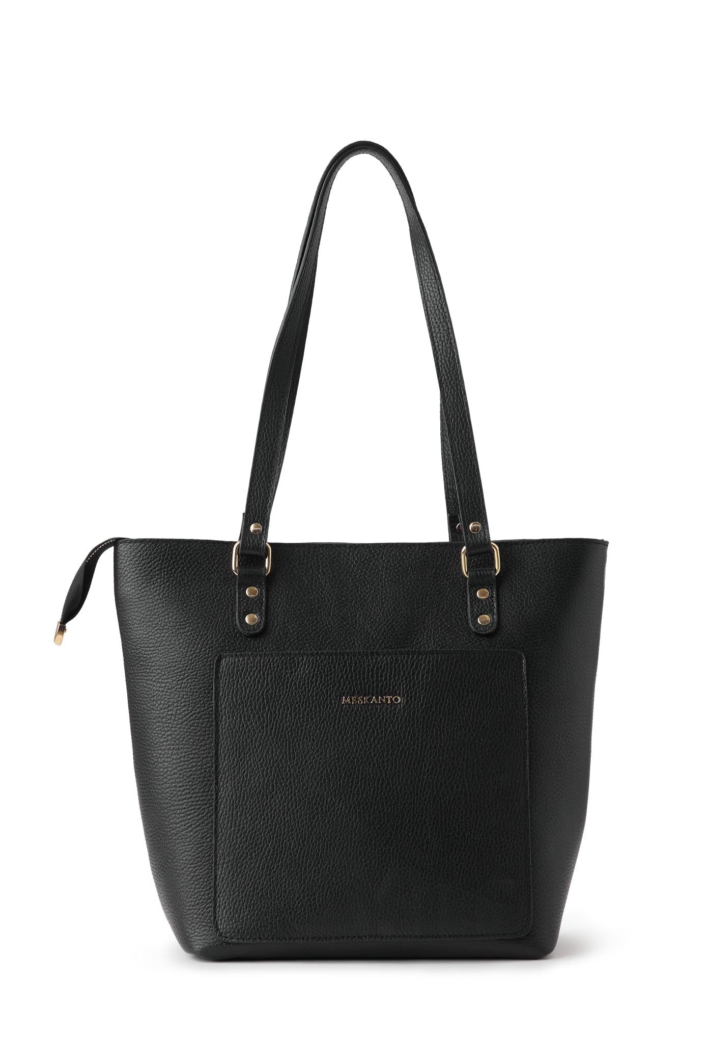 Tote Hakiki Deri Kadın Alışveriş Kol ve Omuz Çantası