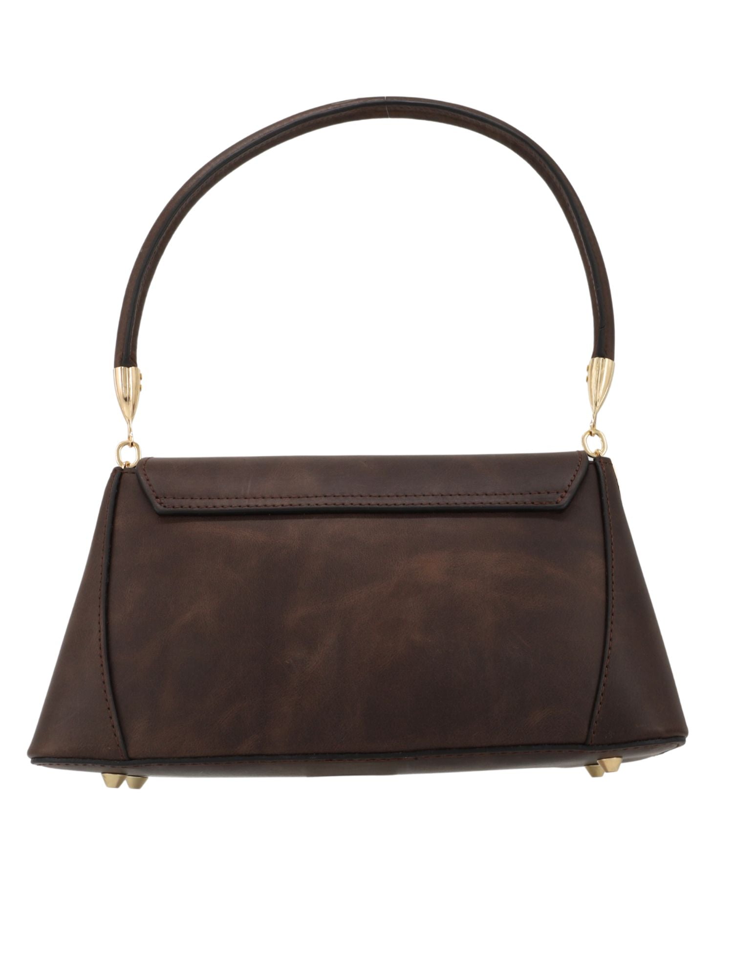 Meskanto - Diana Hakiki Deri Kadın Omuz Çantası - MES-B-1002-Acı Kahverengi