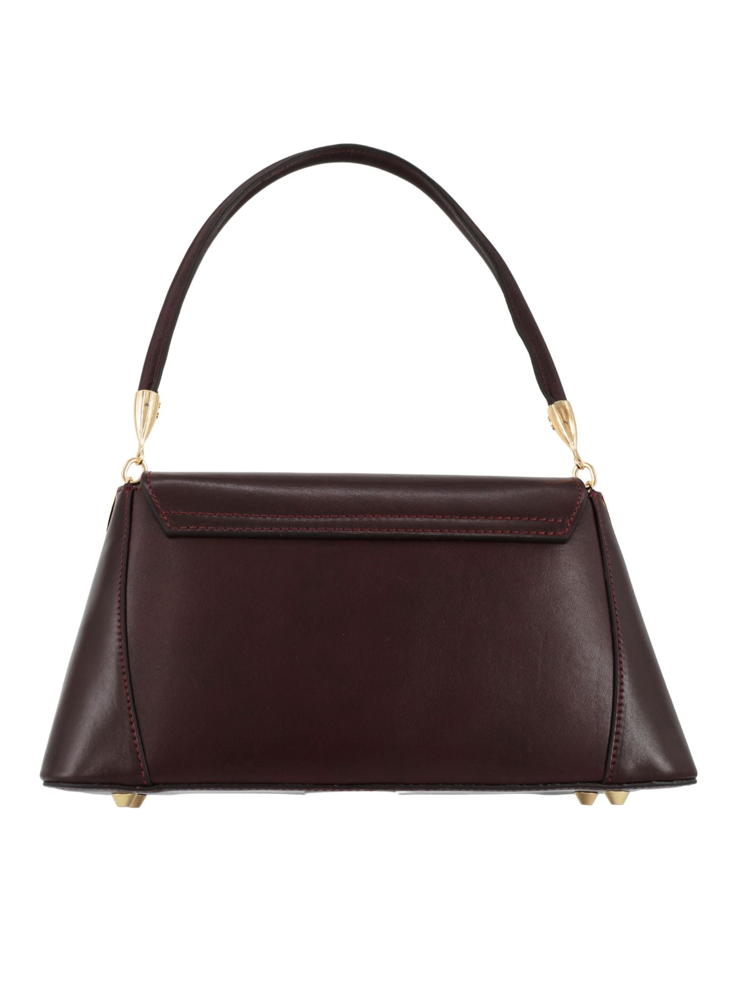 Meskanto - Diana Hakiki Deri Kadın Omuz Çantası - MES-B-1002-Bordo