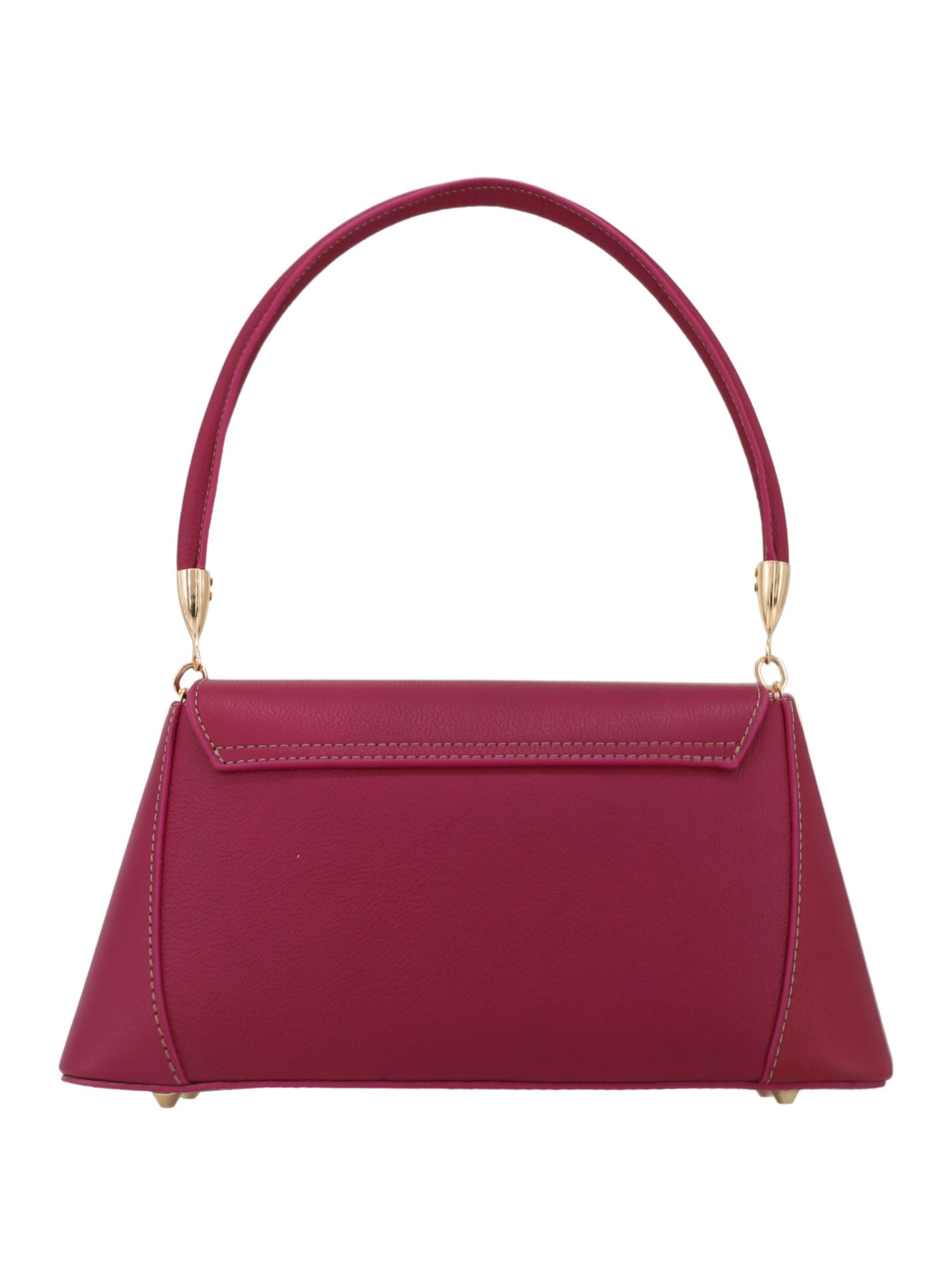 Meskanto - Hakiki Deri Kadın Omuz Çantası - MES-B-1002-Fuşya