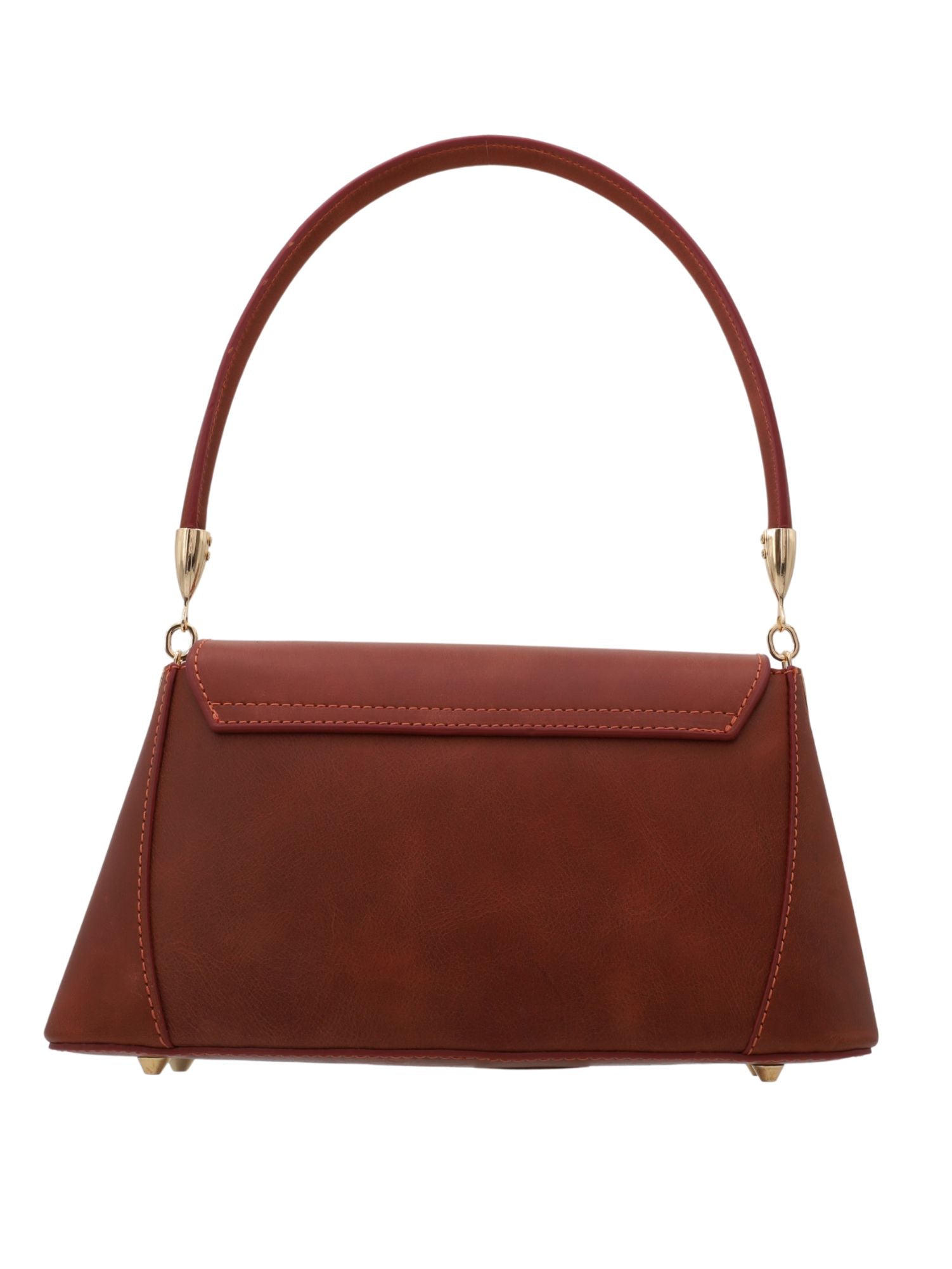 Meskanto - Diana Hakiki Deri Kadın Omuz Çantası - MES-B-1002-Kızıl