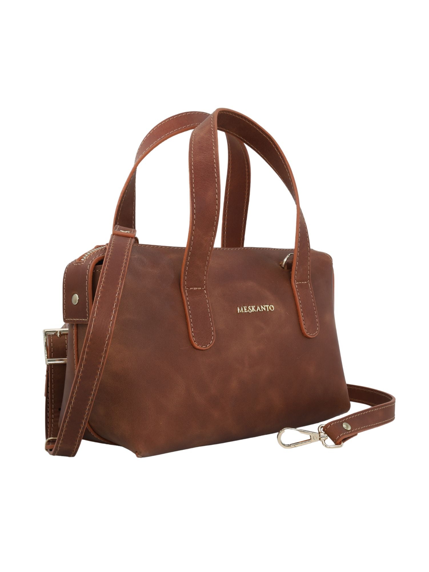 Meskanto Handy Hakiki Deri Kadın El Omuz Çantası - Meskanto