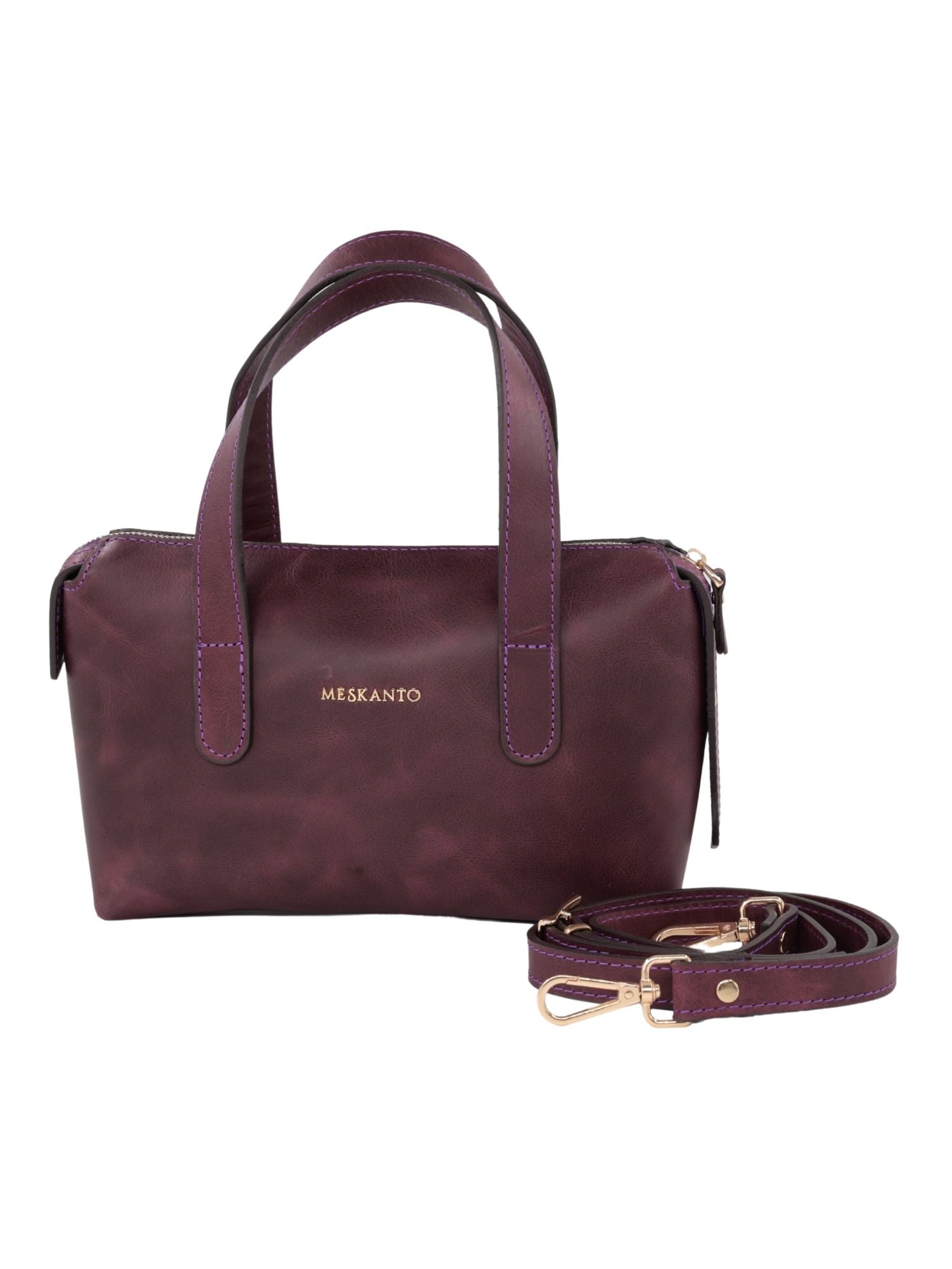 Meskanto Handy Hakiki Deri Kadın El Omuz Çantası - Meskanto