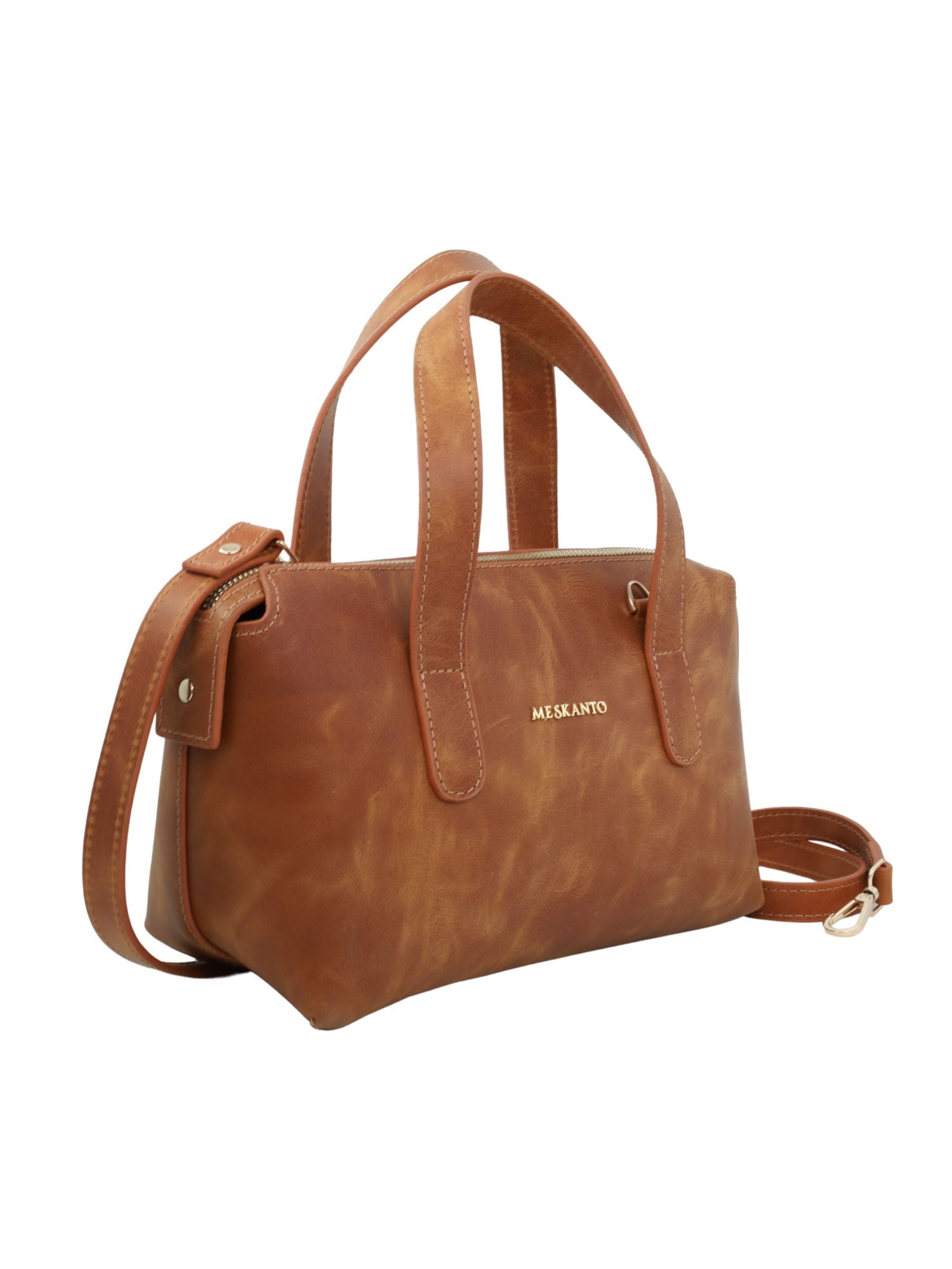 Meskanto Handy Hakiki Deri Kadın El Omuz Çantası - Meskanto