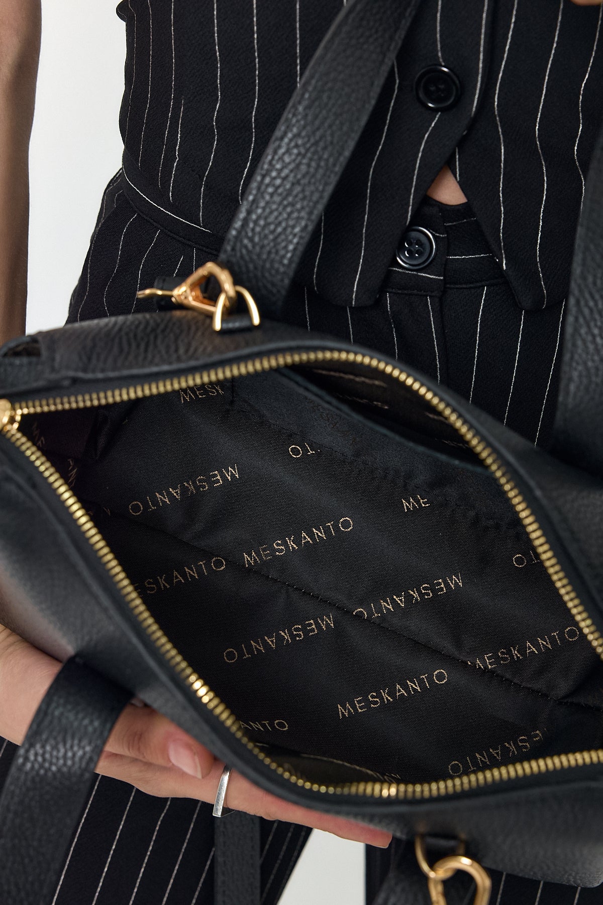 Meskanto Handy Hakiki Deri Kadın El Omuz Çantası - Meskanto