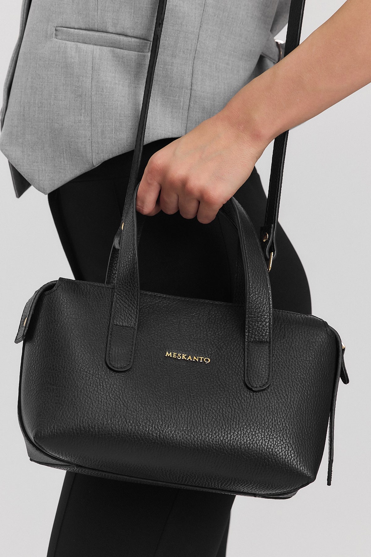 Meskanto Handy Hakiki Deri Kadın El Omuz Çantası - Meskanto