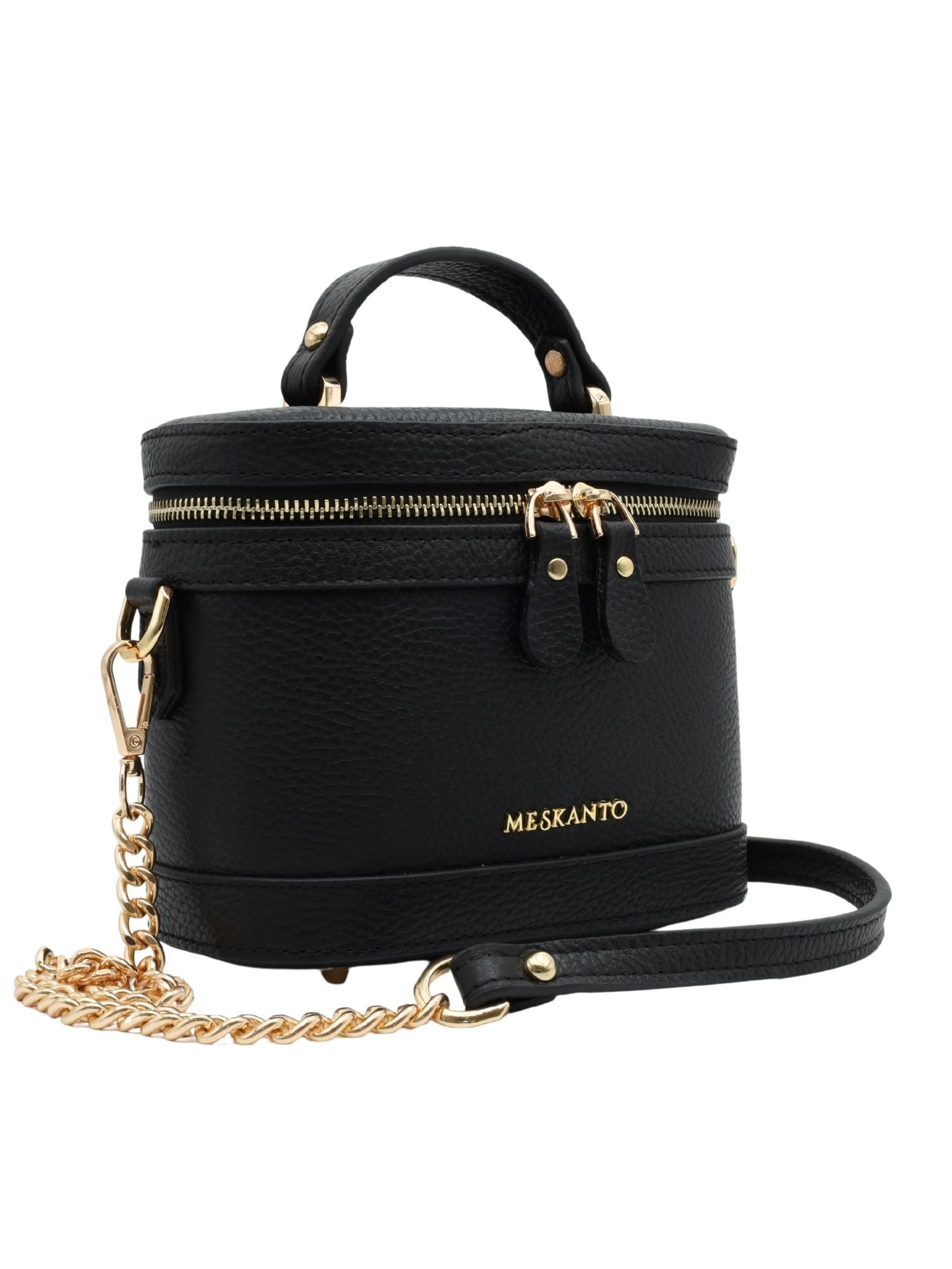 Meskanto - Hilton Hakiki Deri Cüzdan  -MES-H-1022-SİYAH-Siyah