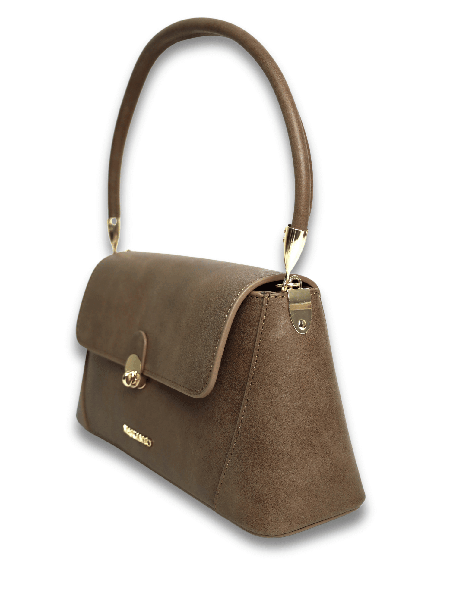 Meskanto - Diana Hakiki Deri Kadın Omuz Çantası - MES-B-1002 Vizon