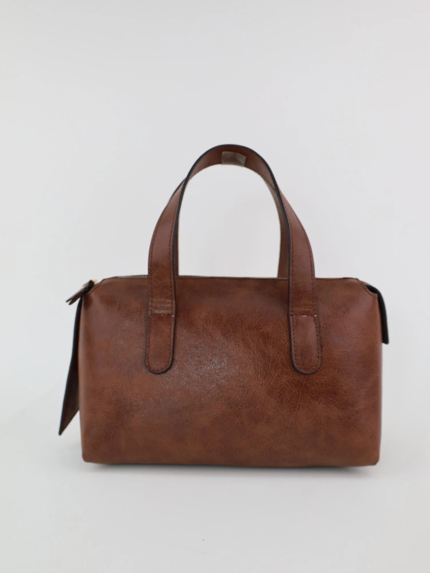 Handy Hakiki Deri Kadın El Omuz Çantası