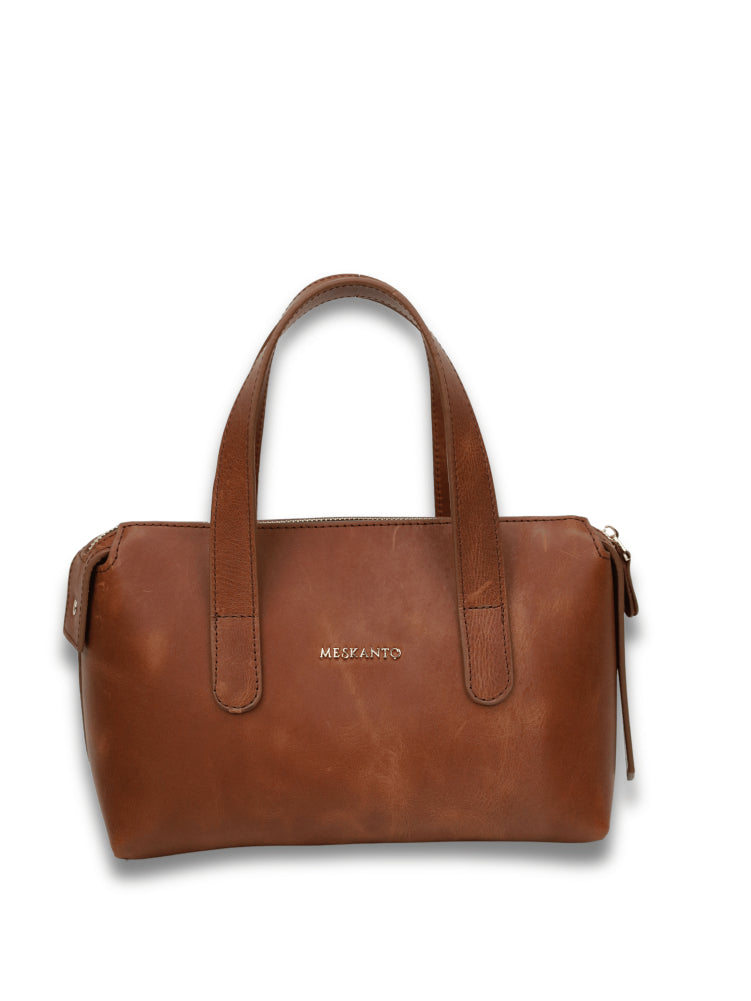 Handy Hakiki Deri Kadın El Omuz Çantası