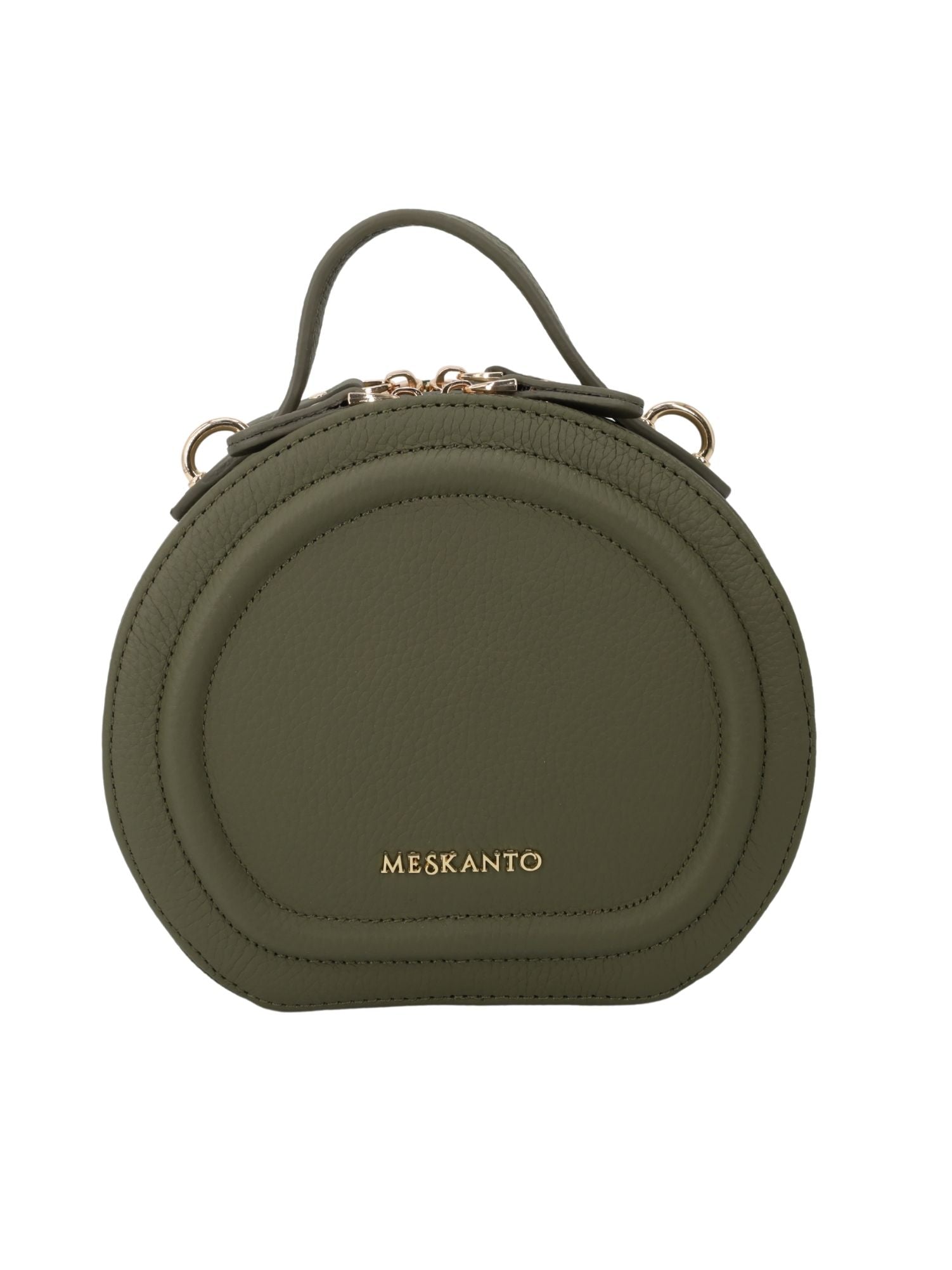 Meskanto - Mira Hakiki Deri Kadın Çanta - MES-M-1020 Floater Yeşil