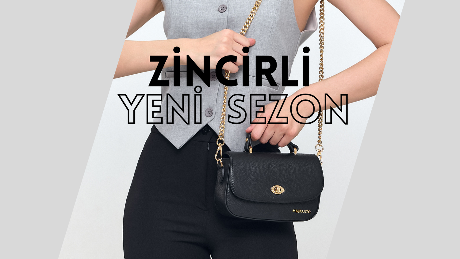 En Şık Zincirli Hakiki Deri Kadın Çantaları