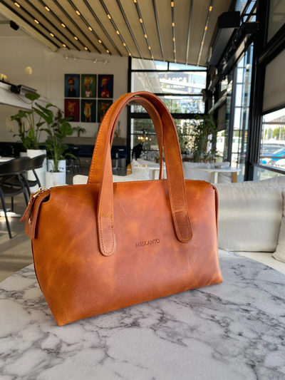 Meskanto Handy Genuine Leather Women's Hand Shoulder Bag