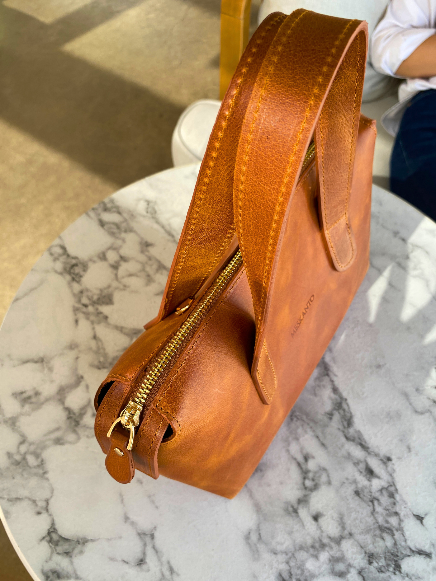 Meskanto Handy Genuine Leather Women's Hand Shoulder Bag
