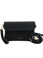Alina Hakiki Deri Clutch El ve Omuz Çantası