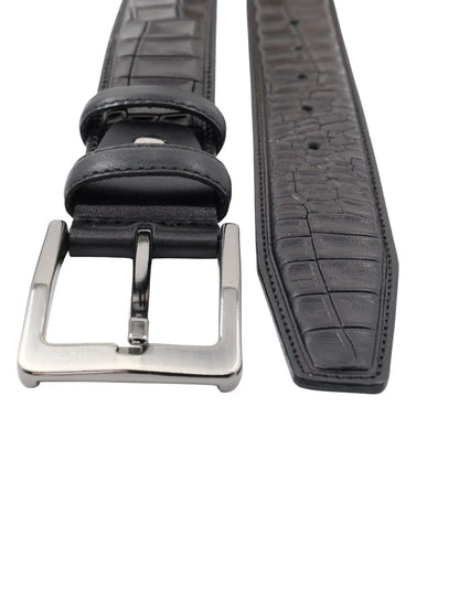 Hakiki Deri Kroko Desen Erkek Kemer