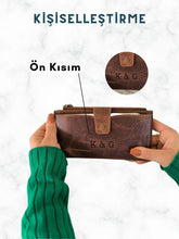Meskanto - Oslo Hakiki Deri Telefon Bölmeli Uzun Erkek Cüzdanı - FD - WL - 2032E - K