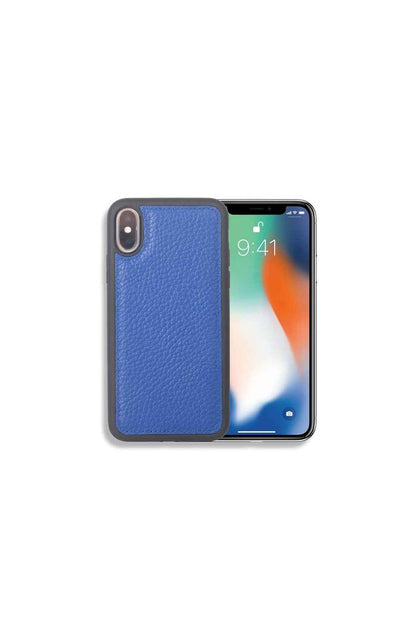 Lacivert Deri iPhone X / XS Kılıfı - Meskanto